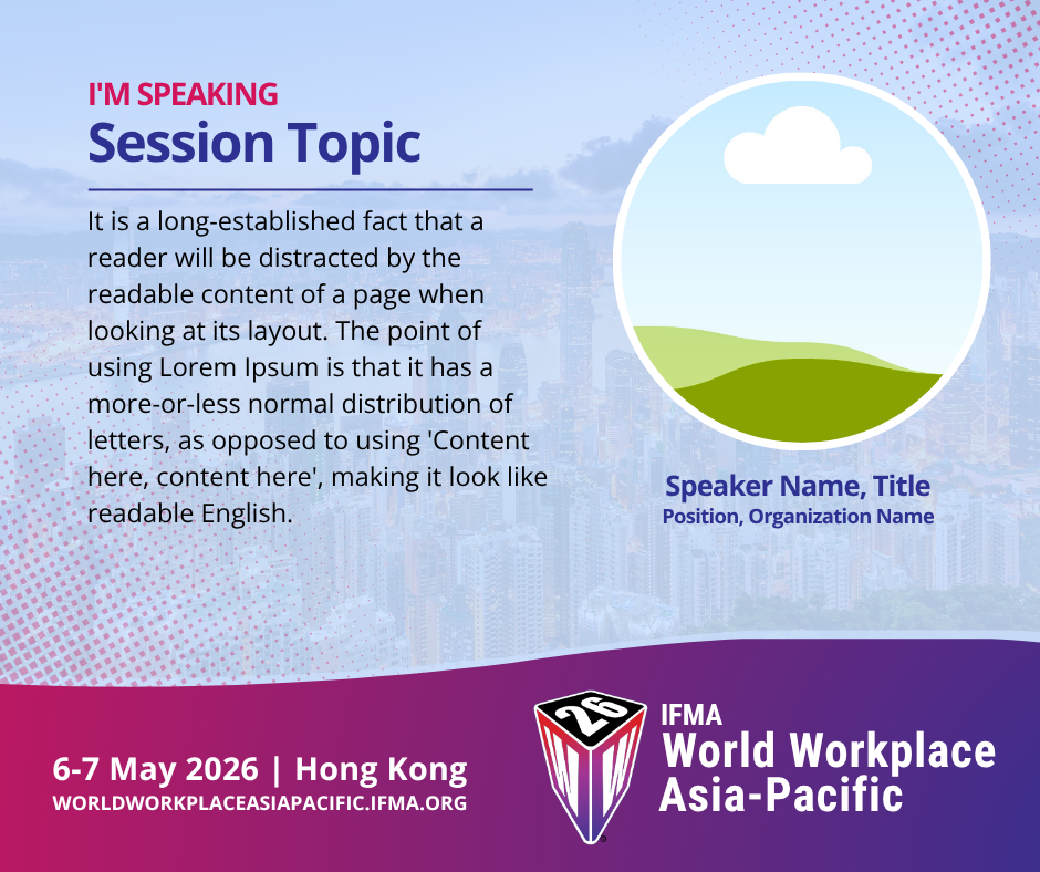 Speaker Card Example